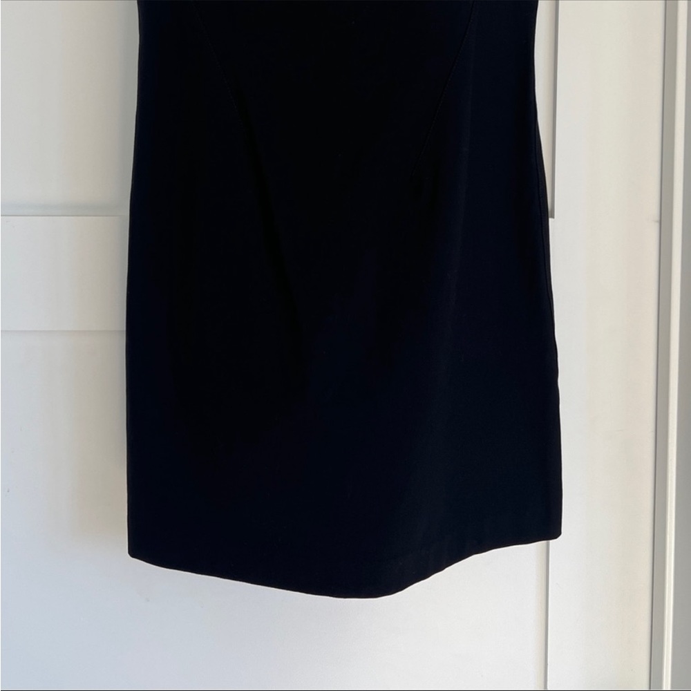 Rag and Bone zippered black mini dress - Picture 3 of 7